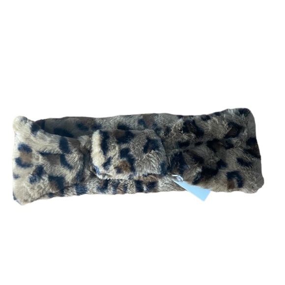 Leopard Fur Headband & Infinity Scarf n - Picture 2 of 5